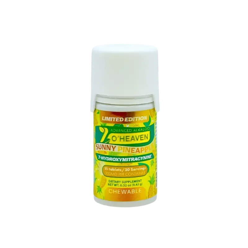 7 O'Heaven 15ct 7OH Sunny Pineapple Tabs 20mg Per Tablet - Seven Tech