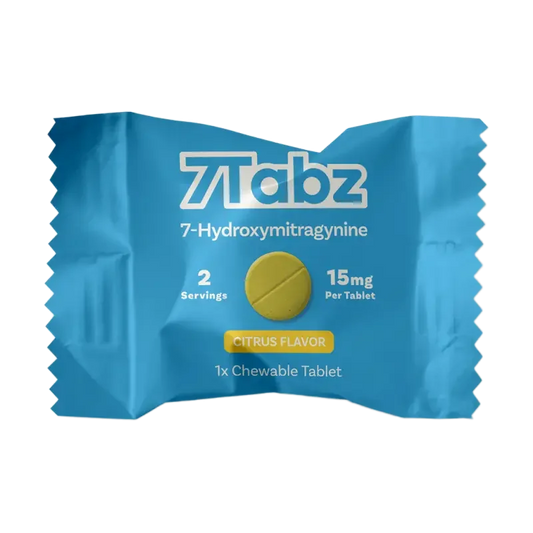7Tabz 1ct 7OH Chewable Tabs Citrus 15mg per Tablet - Seven Tech