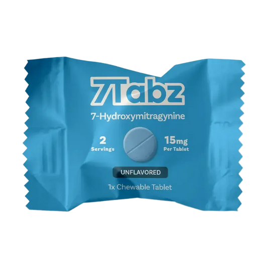 7Tabz 1ct 7OH Chewable Tabs Unflavored 15mg per Tablet - Seven Tech