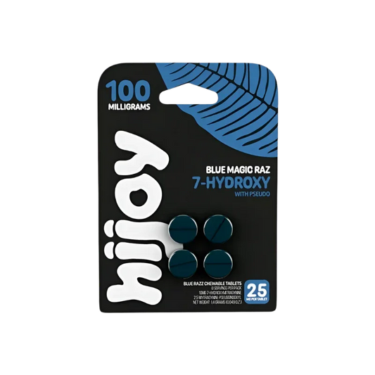 HIJOY 4ct 7OH + Psuedoindoxyl Blue Magic Raz 25mg + 2ct Bundle - Seven Tech