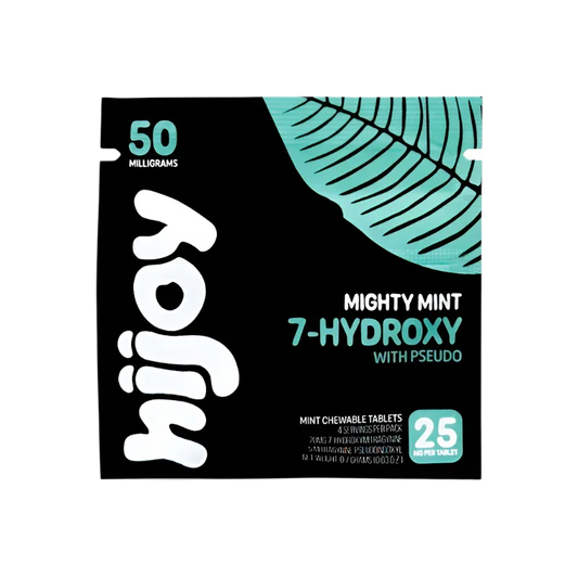 HIJOY 4ct 7OH + Psuedoindoxyl Mighty Mint 25mg + 2ct Bundle - Seven Tech