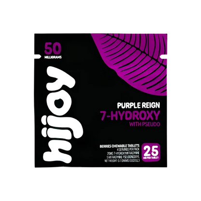 HIJOY 4ct 7OH + Psuedoindoxyl The OG 25mg 4ct + 2ct Purple Reign Bundle - Seven Tech
