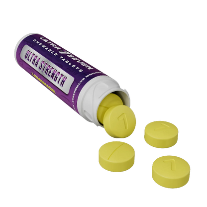 Ultra Seven 10ct 7OH Tabs Ultra Strength Lemonade 20mg Per Tablet - Seven Tech