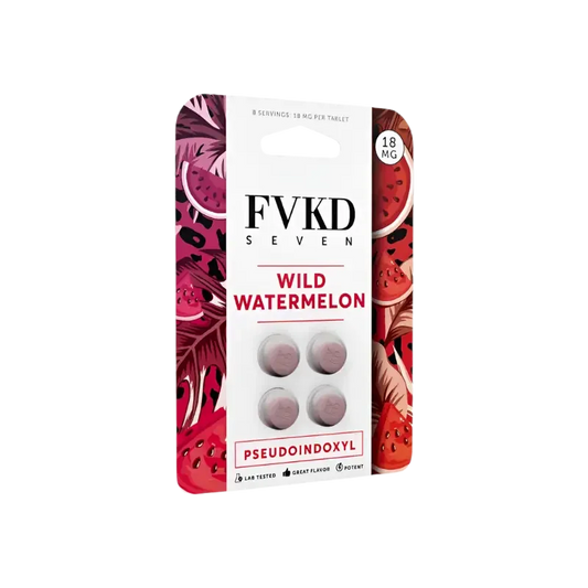 FVKD Seven 4ct Psuedoindoxyl Tabs Wild Watermelon 18mg per Tablet - Seven Tech