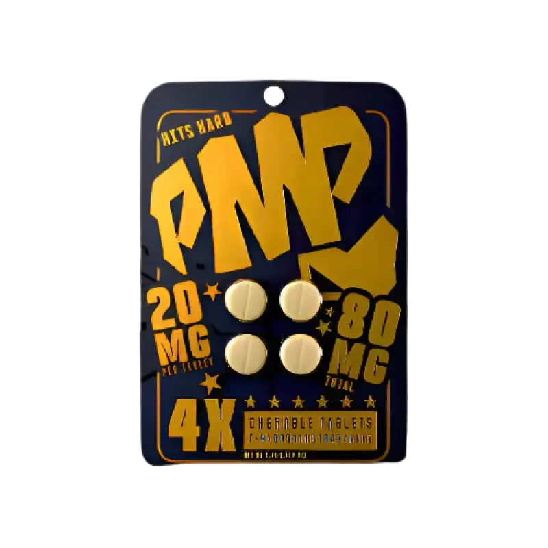PMP 4ct 7OH Chewable Tabs 20mg per Tablet - Seven Tech